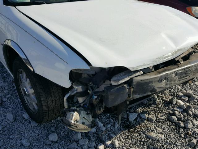 1G1NE52M0XY114122 - 1999 CHEVROLET MALIBU LS WHITE photo 9