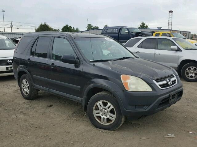 SHSRD78884U222803 - 2004 HONDA CR-V EX შავი ფოტო 1