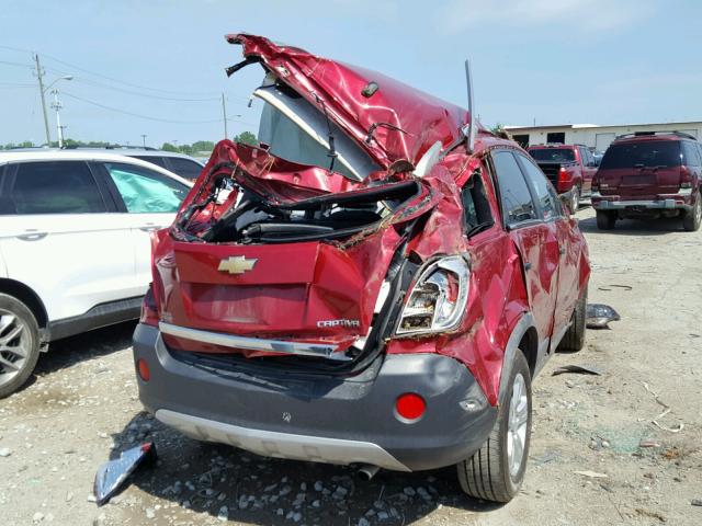 3GNAL2EK6FS536333 - 2015 CHEVROLET CAPTIVA LS 红色 照片 4