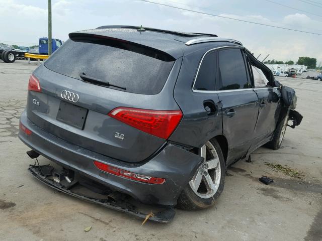 WA1DKAFP3CA128845 - 2012 AUDI Q5 PREMIUM GRAY photo 4