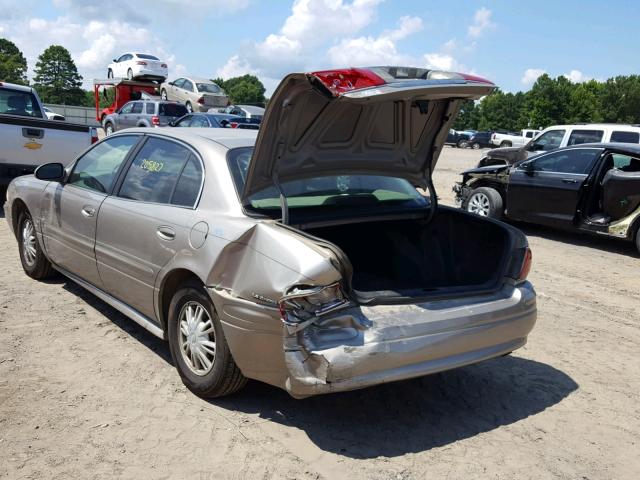 1G4HP54K624231838 - 2002 BUICK LESABRE CU TAN photo 3