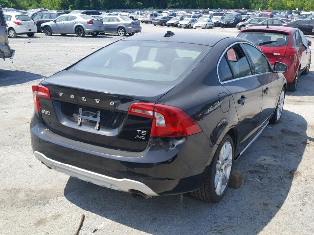 YV1902FH3B2009325 - 2011 VOLVO S60 T6 BLACK photo 4