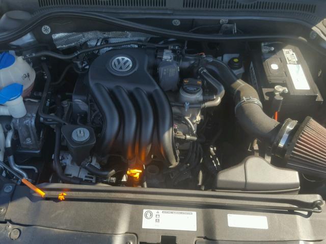 3VW1K7AJ2CM358049 - 2012 VOLKSWAGEN JETTA BASE Սև լուսանկար 7