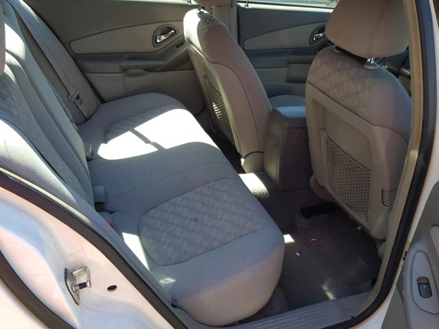 1G1ZT528X5F339019 - 2005 CHEVROLET MALIBU LS Ağ foto 6