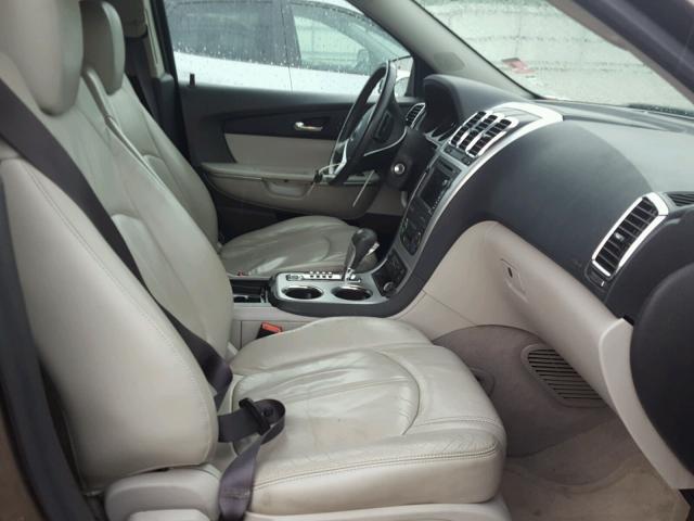 1GKLRMED1AJ152925 - 2010 GMC ACADIA SLT 金色 照片 5
