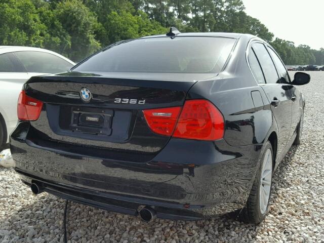 WBAPN7C51BA950278 - 2011 BMW 335 D BLACK photo 4