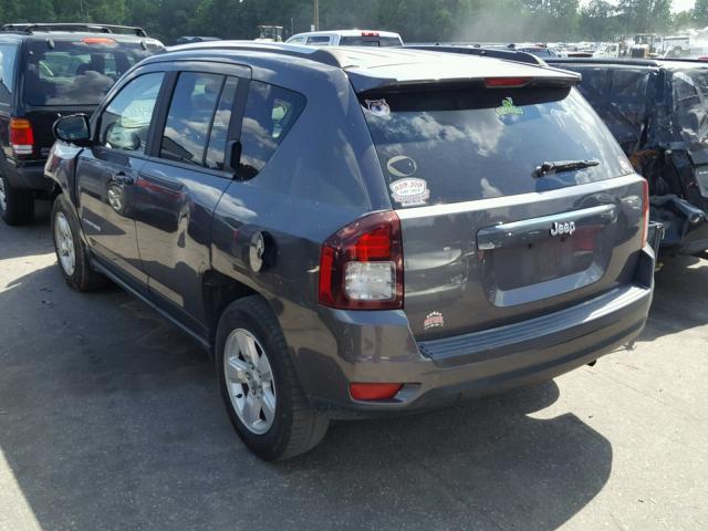 1C4NJCBA4FD177940 - 2015 JEEP COMPASS SP BLACK photo 3