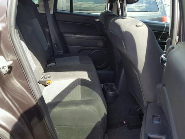 1C4NJCBA4FD177940 - 2015 JEEP COMPASS SP BLACK photo 6