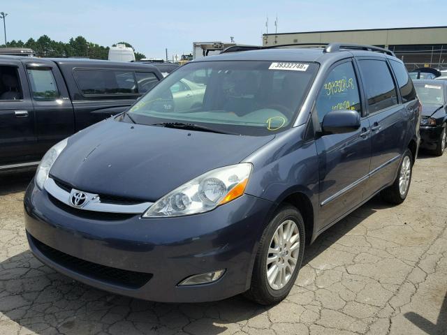 5TDBK22C59S025170 - 2009 TOYOTA SIENNA XLE ლურჯი ფოტო 2
