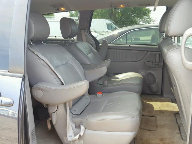 5TDBK22C59S025170 - 2009 TOYOTA SIENNA XLE ლურჯი ფოტო 6