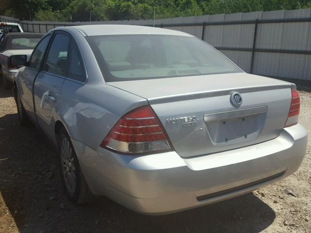 1MEFM42165G603804 - 2005 MERCURY MONTEGO PR 银色 照片 3