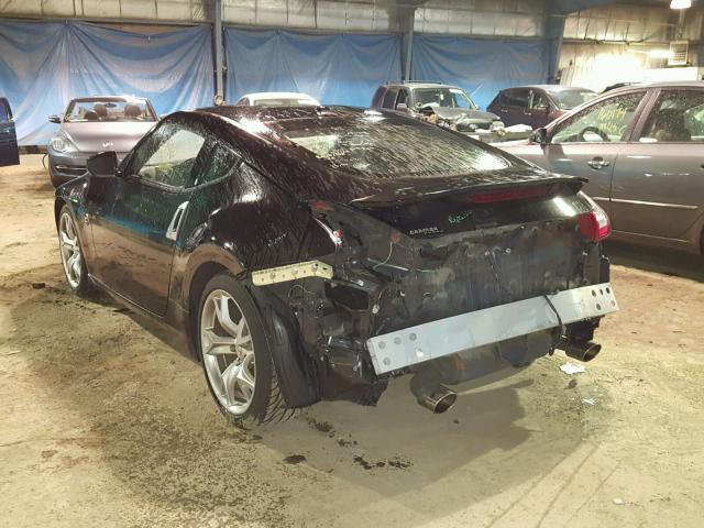 JN1AZ44E79M401156 - 2009 NISSAN 370Z BLACK photo 3