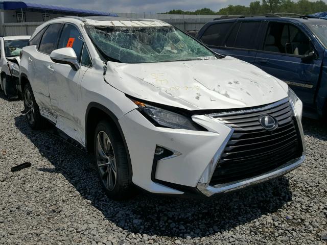 JTJGZKCA6J2000608 - 2018 LEXUS RX 350 L WHITE photo 1