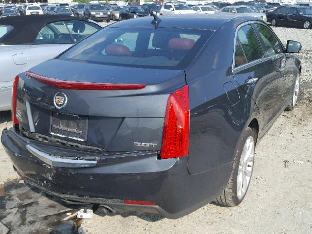 1G6AL5SX4E0171735 - 2014 CADILLAC ATS PREMIU GRAY photo 4