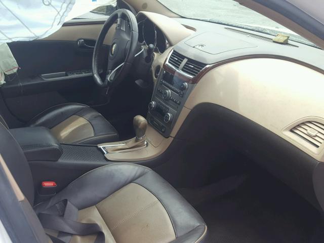 1G1ZK57B09F190732 - 2009 CHEVROLET MALIBU LTZ 白色 照片 5