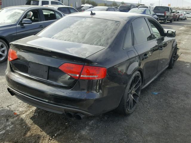 WAUKGAFL4CA040931 - 2012 AUDI S4 PRESTIG BLACK photo 4