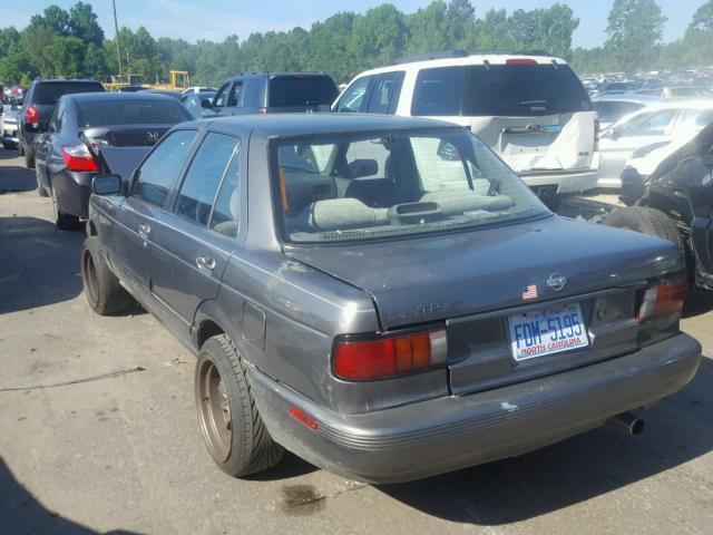 1N4EB31P9RC854337 - 1994 NISSAN SENTRA E CHARCOAL photo 3