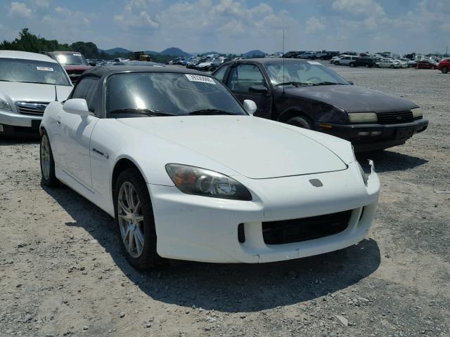 JHMAP21465S003993 - 2005 HONDA S2000 WHITE photo 1