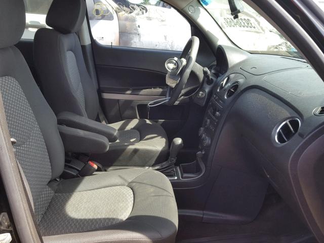 3GNBAADB1AS533659 - 2010 CHEVROLET HHR LS შავი ფოტო 5