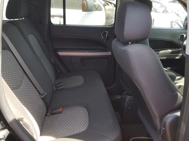 3GNBAADB1AS533659 - 2010 CHEVROLET HHR LS შავი ფოტო 6