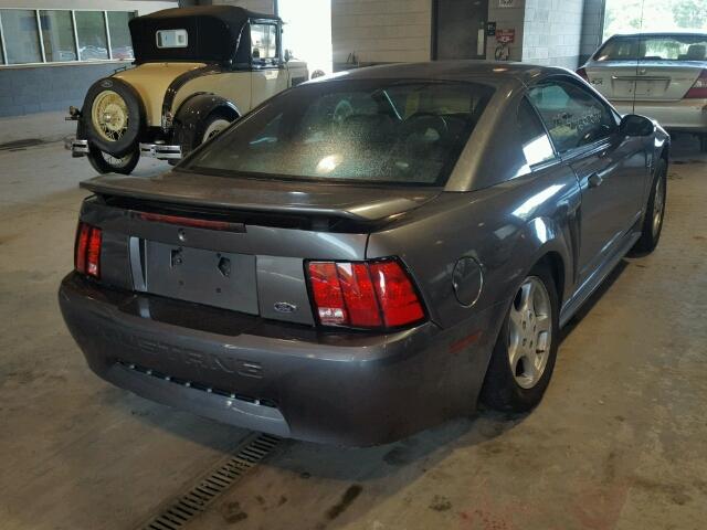 1FAFP40443F342400 - 2003 FORD MUSTANG GRAY photo 4