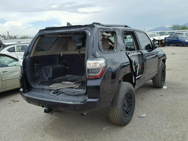JTEBU5JRXG5325268 - 2016 TOYOTA 4RUNNER SR BLACK photo 4