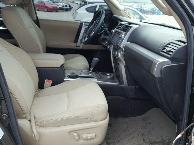 JTEBU5JRXG5325268 - 2016 TOYOTA 4RUNNER SR BLACK photo 5