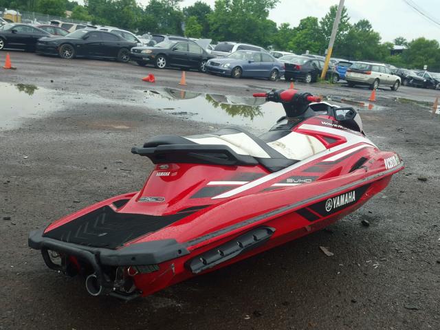 YAMA0790E717 - 2017 YAMAHA WAVERUNNER RED photo 4