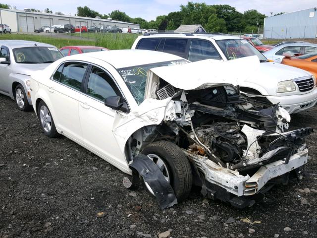 1G1ZG57B684248466 - 2008 CHEVROLET MALIBU LS WHITE photo 1