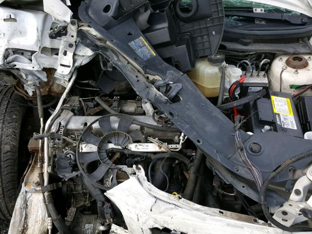 1G1ZG57B684248466 - 2008 CHEVROLET MALIBU LS WHITE photo 7