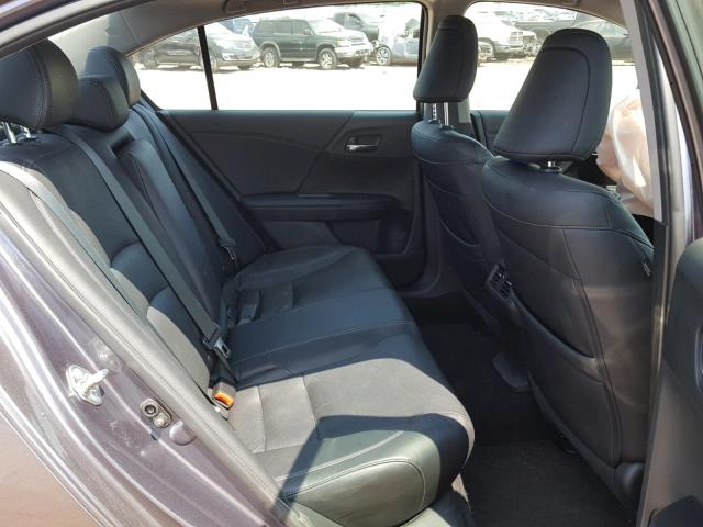 1HGCR2F87FA120006 - 2015 HONDA ACCORD EXL GRAY photo 6