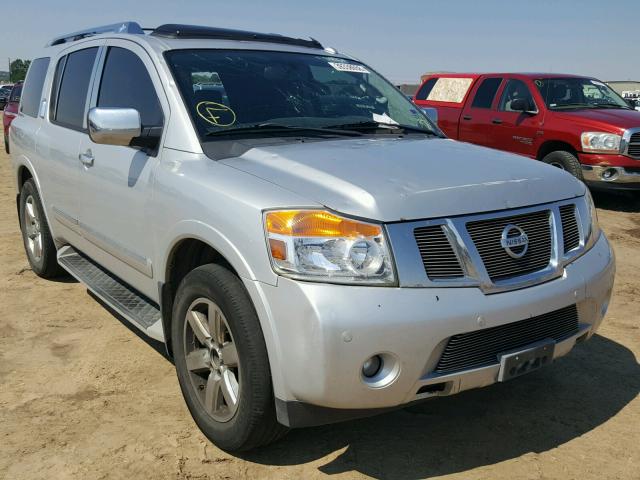 5N1BA0NE6AN614092 - 2010 NISSAN ARMADA PLA SILVER photo 1