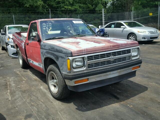 1GCCS14R2N8141019 - 1992 CHEVROLET S TRUCK S1 RED photo 1