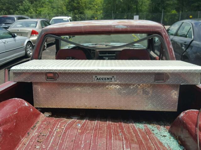 1GCCS14R2N8141019 - 1992 CHEVROLET S TRUCK S1 RED photo 6