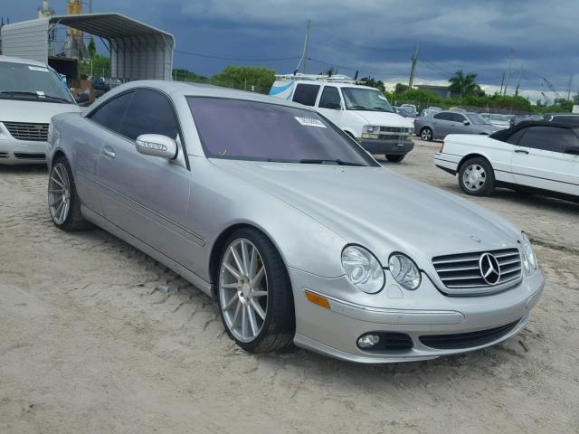 WDBPJ75J64A040510 - 2004 MERCEDES-BENZ CL 500 SILVER photo 1