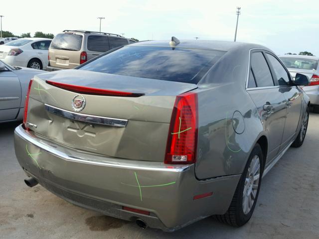 1G6DE5EG9A0104559 - 2010 CADILLAC CTS LUXURY GOLD photo 4