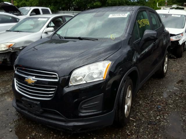 3GNCJPSB5FL254484 - 2015 CHEVROLET TRAX 1LS BLACK photo 2