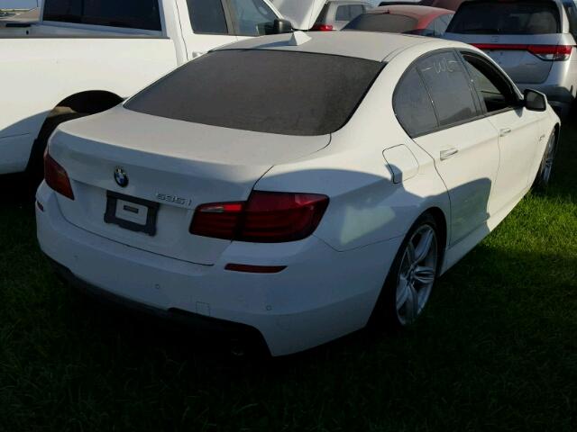 WBAFR7C52DC822591 - 2013 BMW 535 I WHITE photo 4