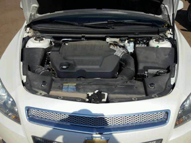 1G1ZE5E77A4157748 - 2010 CHEVROLET MALIBU LTZ 白色 照片 7
