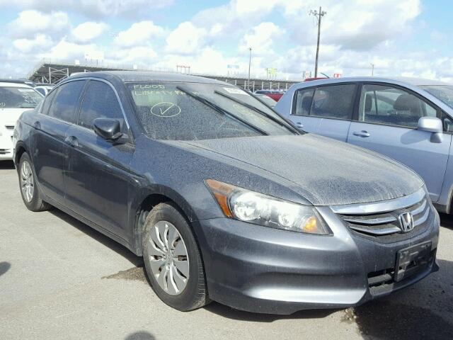 1HGCP2F3XCA232563 - 2012 HONDA ACCORD GRAY photo 1