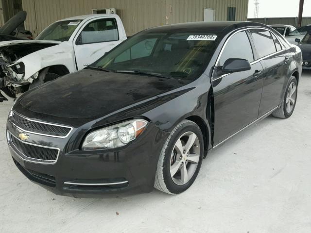 1G1ZC5EU9BF131394 - 2011 CHEVROLET MALIBU 1LT 黑色 照片 2