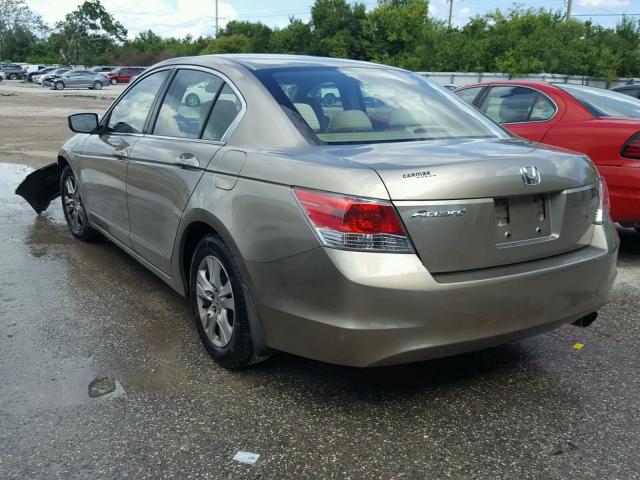 JHMCP26488C018947 - 2008 HONDA ACCORD LXP GOLD photo 3