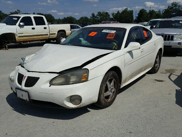 2G2WP522241343313 - 2004 PONTIAC GRAND PRIX WHITE photo 2