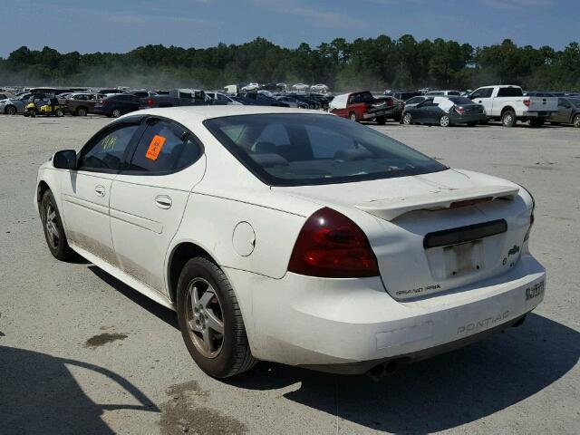 2G2WP522241343313 - 2004 PONTIAC GRAND PRIX WHITE photo 3