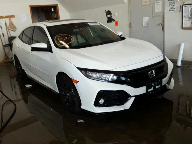 SHHFK7H96HU219590 - 2017 HONDA CIVIC SPOR WHITE photo 1