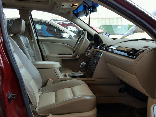 1MEHM42157G612134 - 2007 MERCURY MONTEGO PR BURGUNDY photo 5
