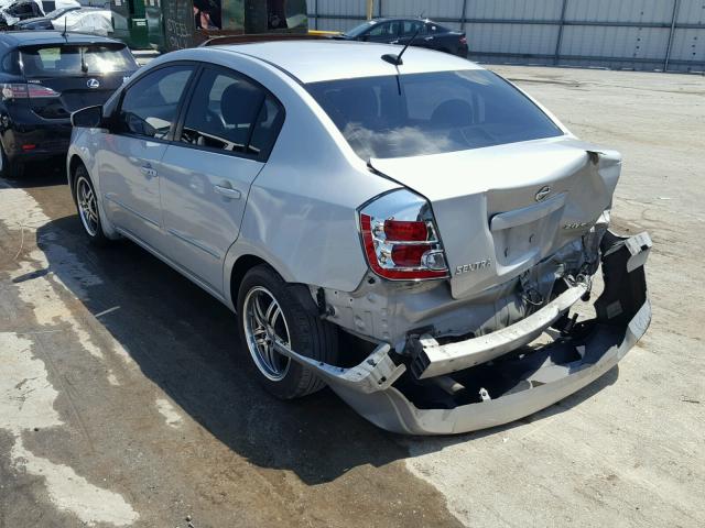 3N1AB61E47L661171 - 2007 NISSAN SENTRA 2.0 SILVER photo 3