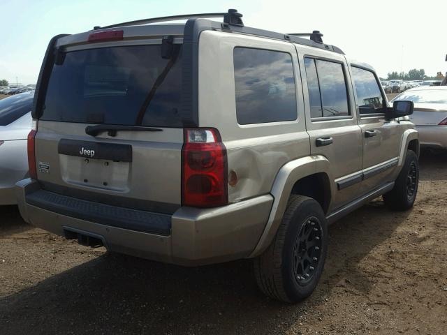 1J8HG48N46C246832 - 2006 JEEP COMMANDER 金色 照片 4