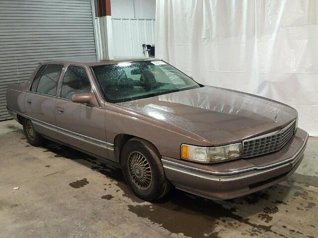 1G6KD52BXRU254235 - 1994 CADILLAC DEVILLE BROWN photo 1