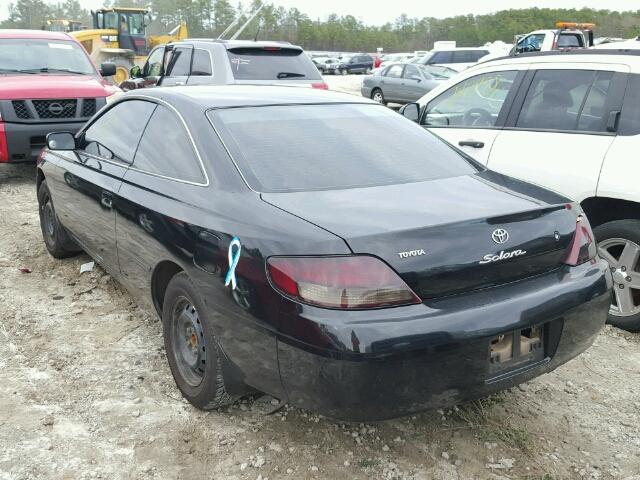 2T1CG22PXYC364183 - 2000 TOYOTA CAMRY SOLA BLACK photo 3